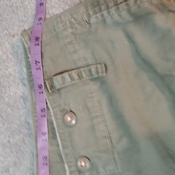Vintage Cotton army green pants, route 66 13/14 - Picture 5 of 9